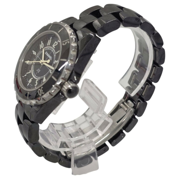 楽天市場】【中古】 シャネル クォーツ j12 腕時計 H0682 セラミック 