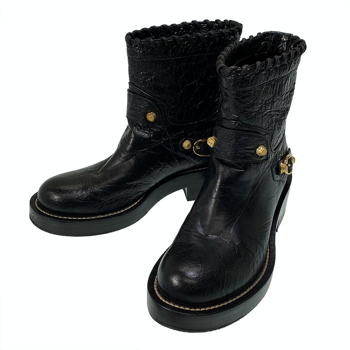 楽天市場】【中古】BALENCIAGA バレンシアガ エンジニアブーツ size35 