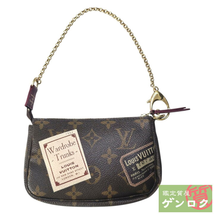 楽天市場】【中古】 ルイヴィトン モノグラム ミニポシェットアクセ 