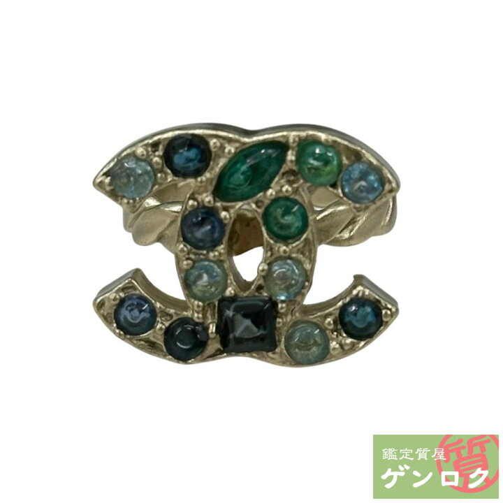 楽天市場】【中古】CHANEL シャネル ココマーク リング GP【質屋  