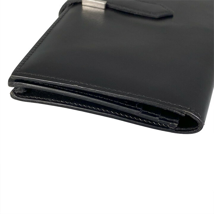 楽天市場】【中古】HERMES エルメス ボックス カーフ ベアン 二つ折り  