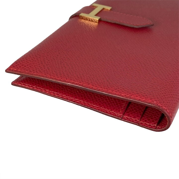 楽天市場】【中古】HERMES エルメス ベアン クラシック 二つ折り財布  