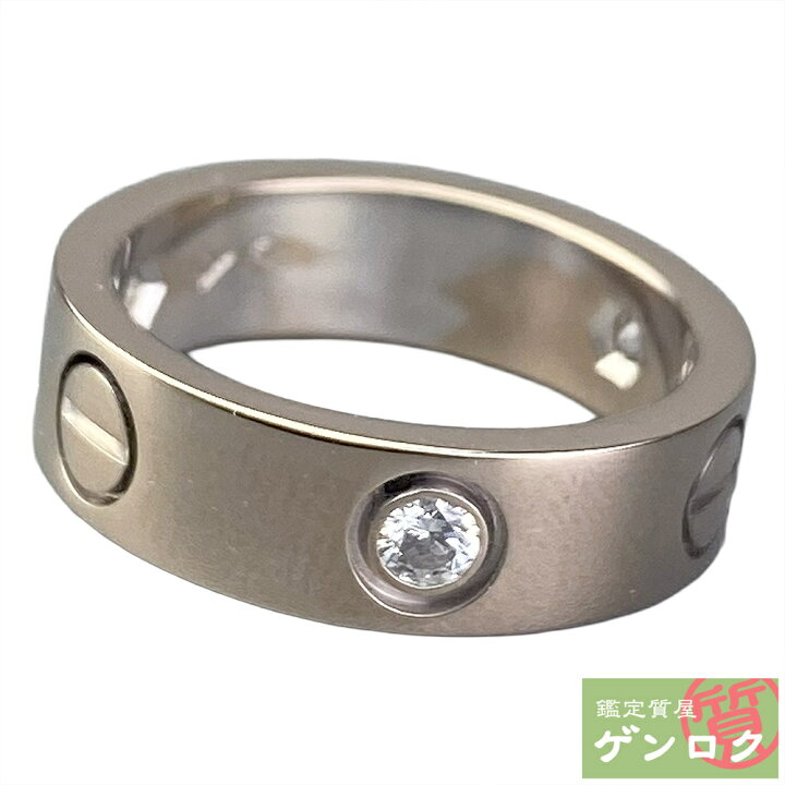 楽天市場】【中古】Cartier カルティエ ラブ リング 3Pダイヤ 750WG 