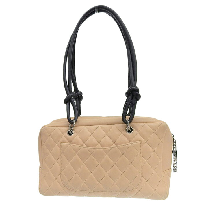 楽天市場】【中古】CHANEL シャネル カンボンライン ボーリングバッグ 
