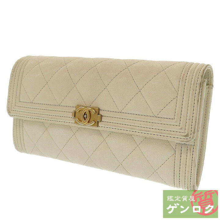 楽天市場】【中古】シャネル ボーイシャネル キャビア 27番台 キャビア 