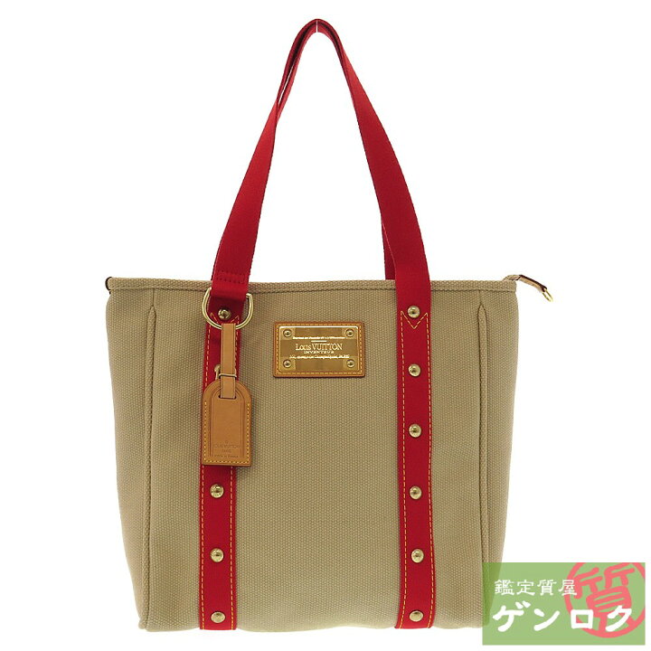 楽天市場】【中古】 ルイヴィトン アンティグア カバ MM SP0035 トート 