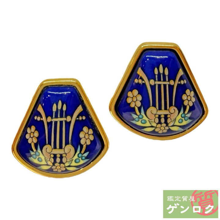 楽天市場】【中古】 エルメス エマイユ イヤリング GP エマイユ 七宝 