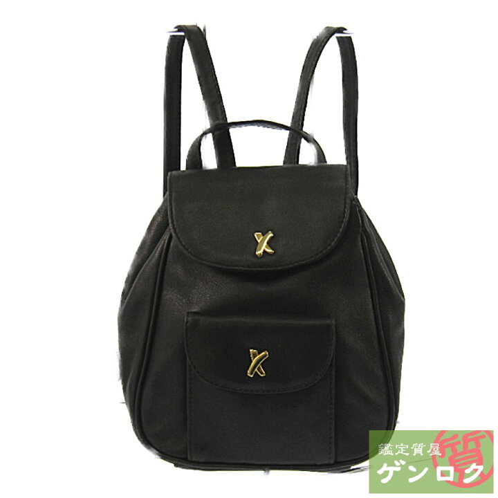 楽天市場】【中古】 パロマピカソ レザー ブラック ミニリュック 黒 