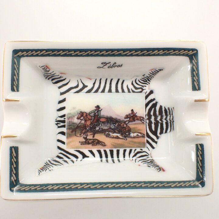 楽天市場】【中古】 エルメス 陶器 ミニ 灰皿 4個セット 小物入れ 馬 