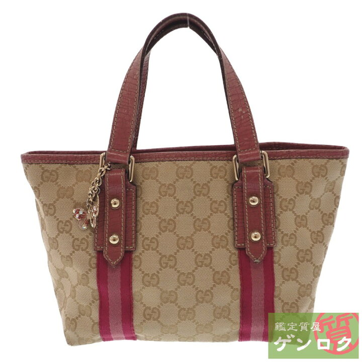 楽天市場】【中古】 グッチ GG ミニトート 139261 トートバッグ 