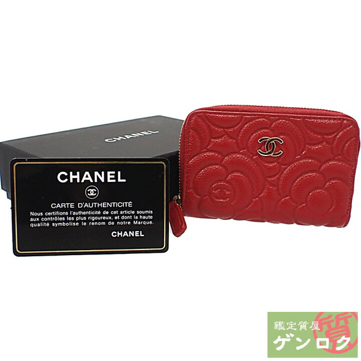 楽天市場】【中古】 シャネル カメリア 29番台 コインケース 小銭入れ  
