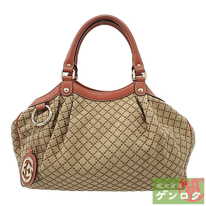 楽天市場】【中古】 グッチ スーキー GGキャンバス トートバッグ 