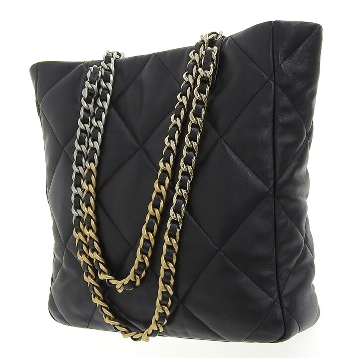 楽天市場】【中古】CHANEL シャネル シャネル19 チェーントート トート 