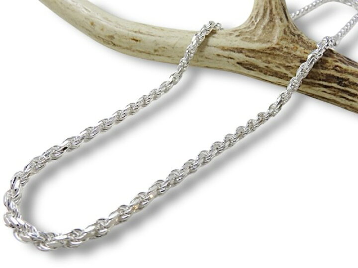 楽天市場】ハワイアンジュエリー ネックレス シルバー925 3.8mm 50cm 
