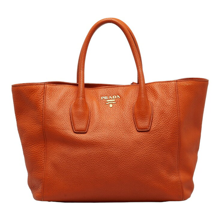 楽天市場】プラダ ヴィッテロ ダイノ ゴールド金具 ハンドバッグ  