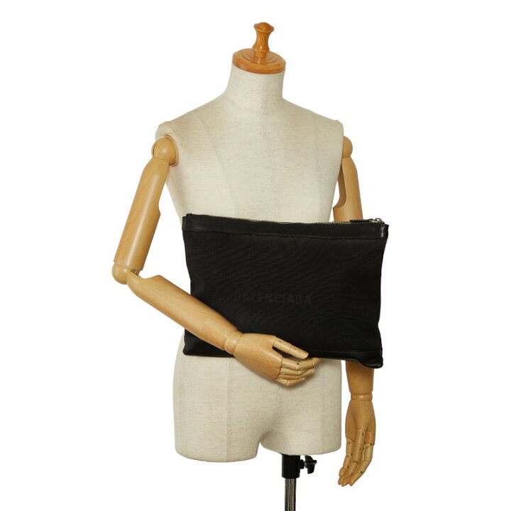 楽天市場】バレンシアガ ネイビークリップL セカンドバッグ クラッチ  