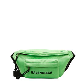 バレンシアガ ウエストバッグ ボディバッグ 569978 ライトグリーン ナイロン レディース BALENCIAGA 【中古】