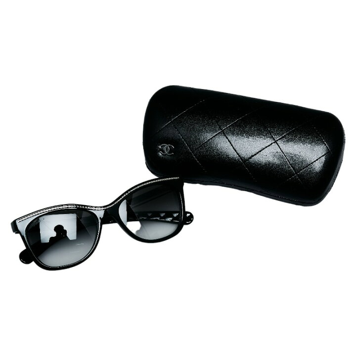 楽天市場】シャネル マトラッセ チェーン サングラス 6041 グリーン  