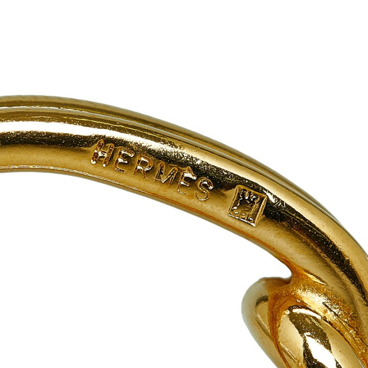 楽天市場】エルメス アタメ スカーフリング スカーフリング ゴールド  