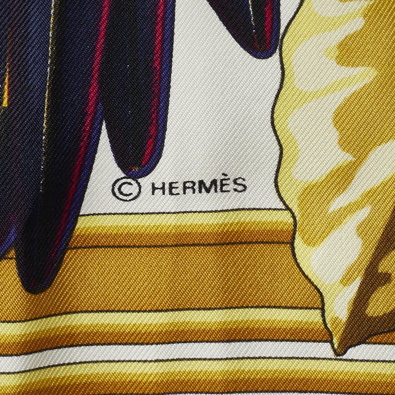 楽天市場】エルメス カレ90 Les Perroquets detail 鳥 オウム スカーフ