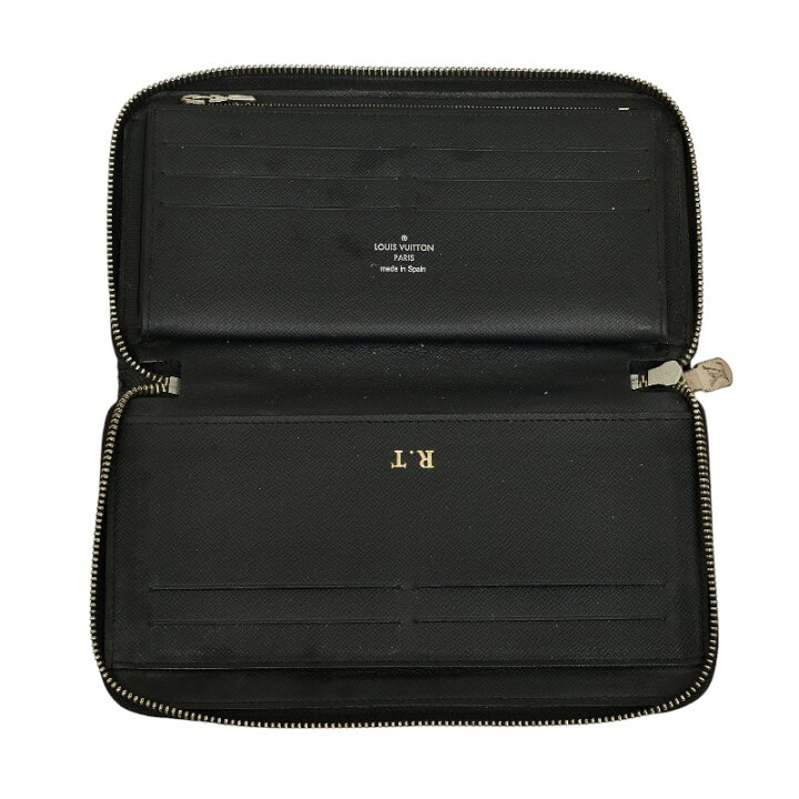 中古☆】 描こ LOUIS VUITTONジッピーオーガナイザー M63852 エピ  