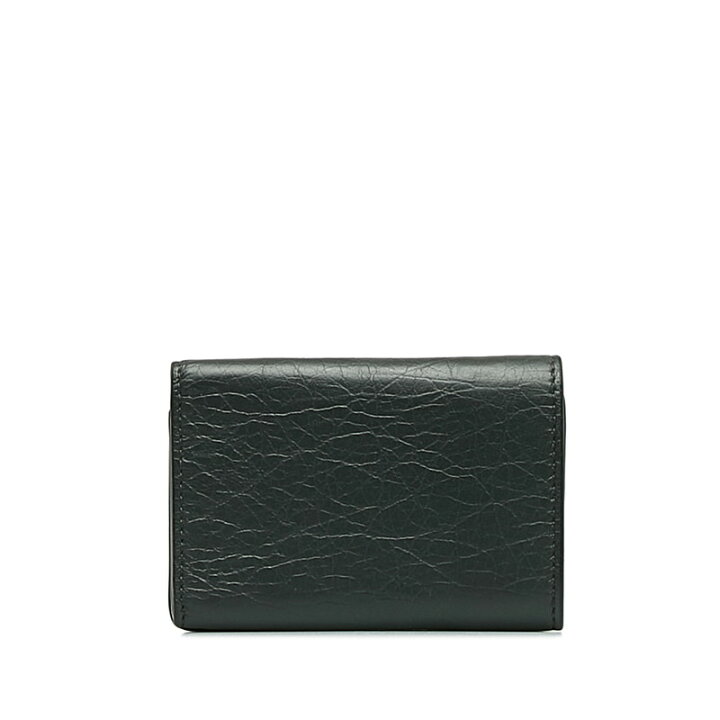 BALENCIAGA 3つ折り ミニウォレット 財布 黒 459069