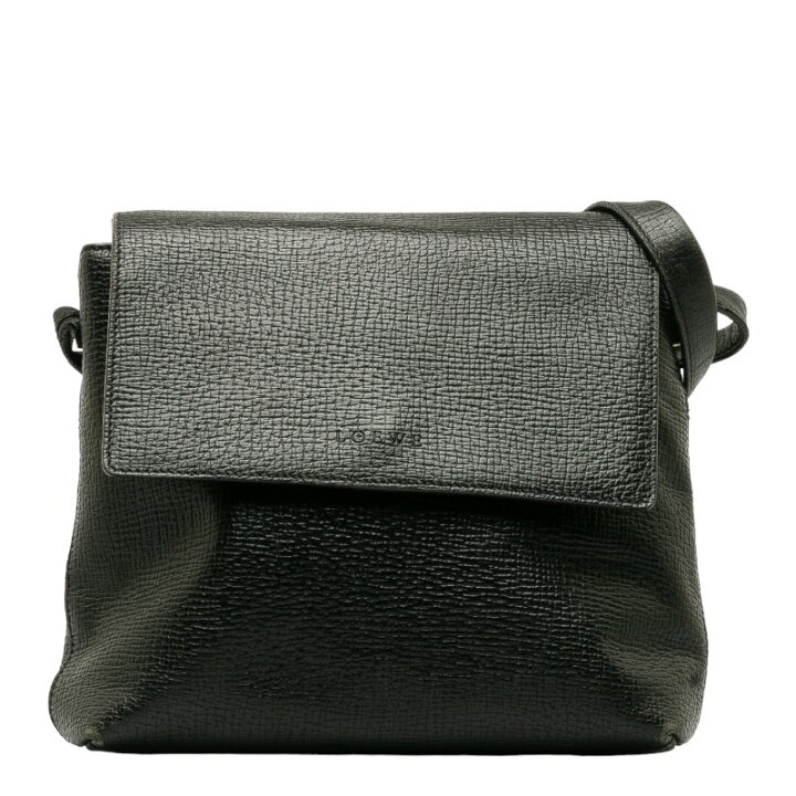 楽天市場】ロエベ ワンショルダーバッグ ブラック レザー レディース 