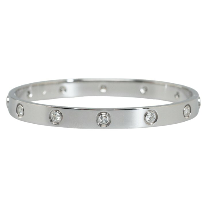 楽天市場】カルティエ ラブブレス 10P フルダイヤ LOVE ブレスレット  