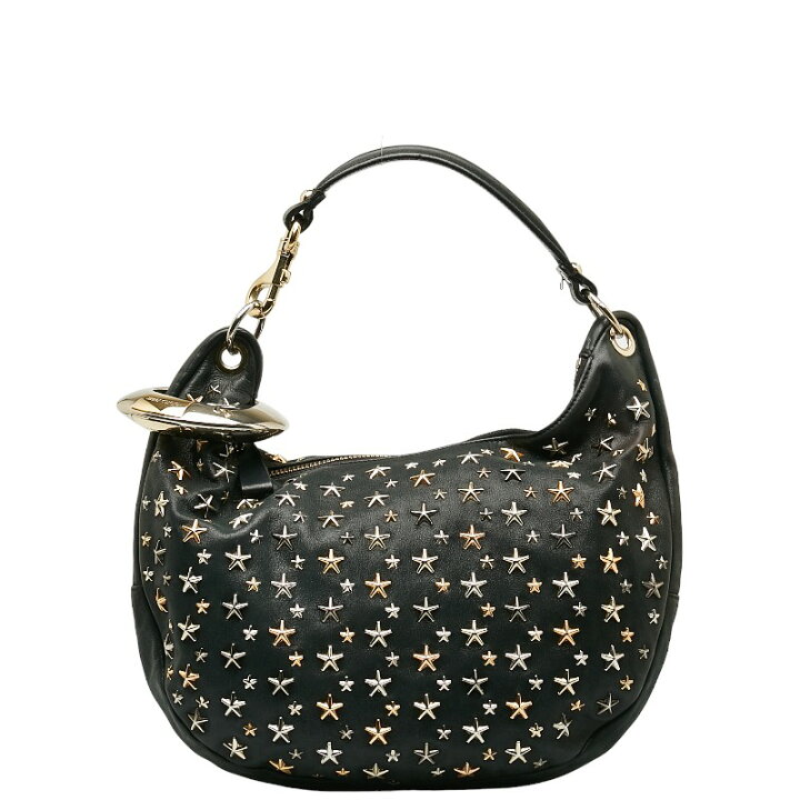 楽天市場】ジミーチュウ スター スタッズ ハンドバッグ ブラック  