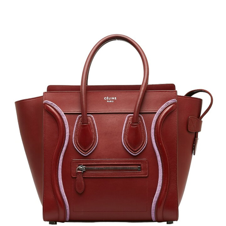 楽天市場】CELINE セリーヌ ラゲージ マイクロショッパー レザー 