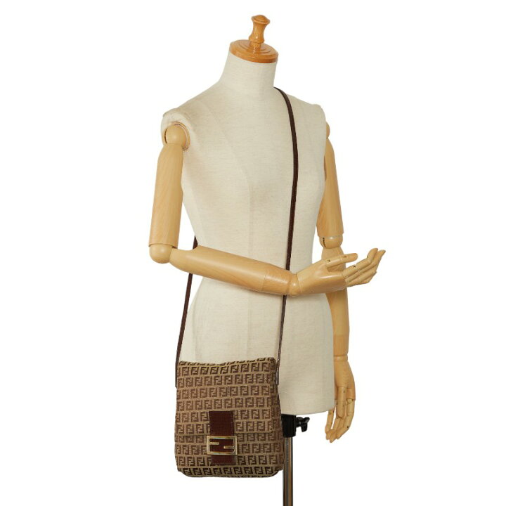 フェンディ 流暢 FENDI 斜め掛けショルダーバッグ ズッキーノ  