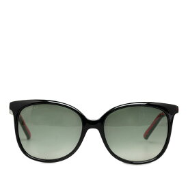 グッチ サングラス GG0508S ブラック マルチカラー プラスチック シリコン レディース GUCCI 【中古】