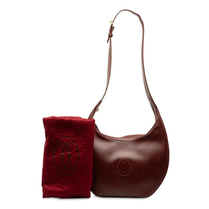 中古】 中美品 カルティエ Cartier マスト トリニティ ショルダー 