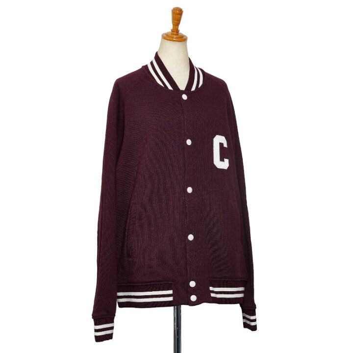 楽天市場】セリーヌ 22AW テディジャケット カレッジ ロゴ スタジャン 