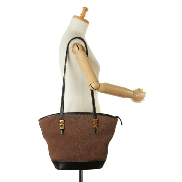 楽天市場】ロエベ ベラスケス トートバッグ ハンドバッグ ブラウン  