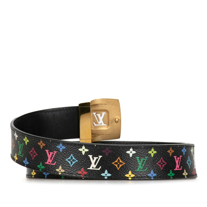 楽天市場】ルイ ヴィトン モノグラム マルチカラー サンチュール LV  