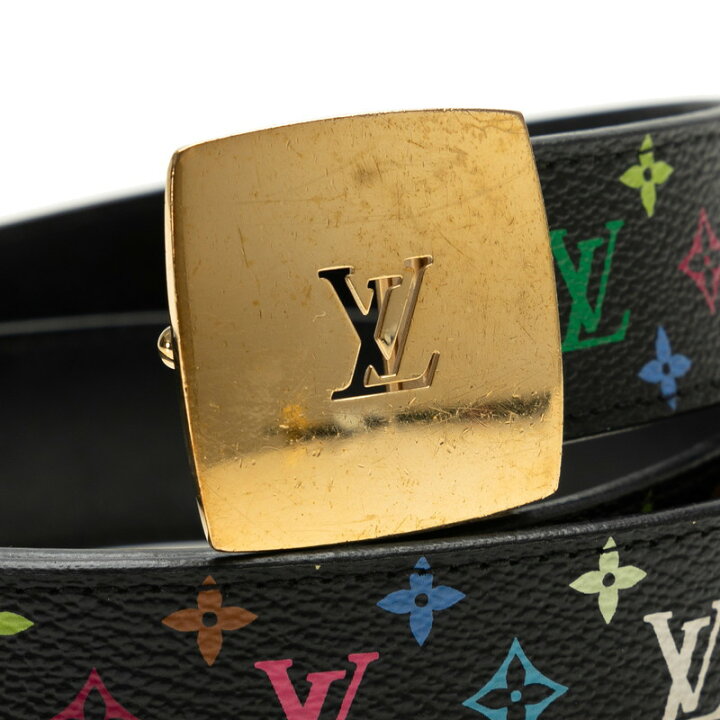 楽天市場】ルイ ヴィトン モノグラム マルチカラー サンチュール LV 