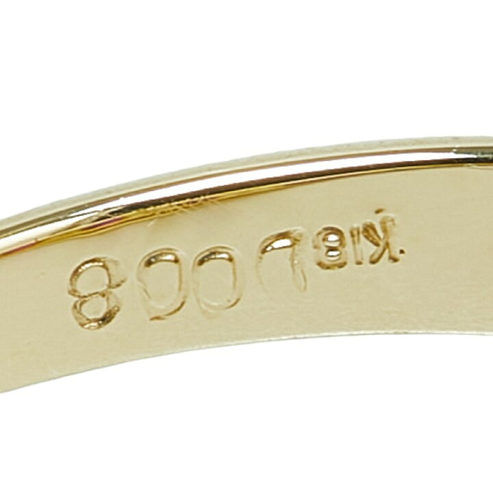 楽天市場】K18YG イエローゴールド ルビー0.85ct ダイヤ0.08ct リング  