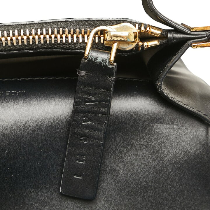 楽天市場】マルニ トランク 斜め掛け ショルダーバッグ ブラック  