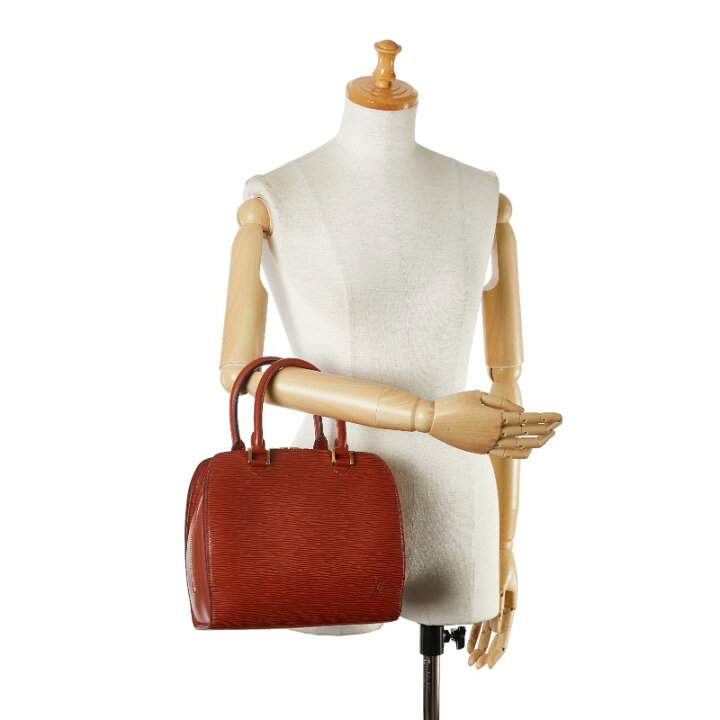 楽天市場】ルイ ヴィトン エピ ポンヌフ ハンドバッグ N52053 ブラウン  