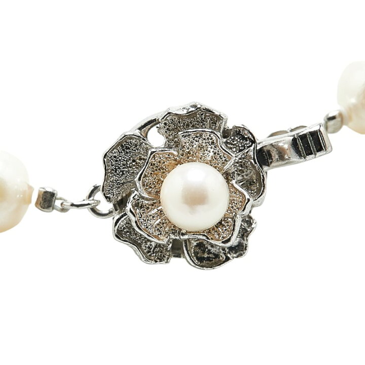 楽天市場】スターリングシルバー アコヤパール7～7.5mm ネックレス  