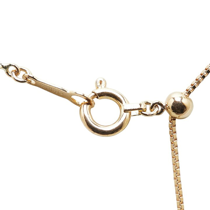 K18PG ピンクゴールド ダイヤ0.21ct ダイヤ0.11ct ペンダント  