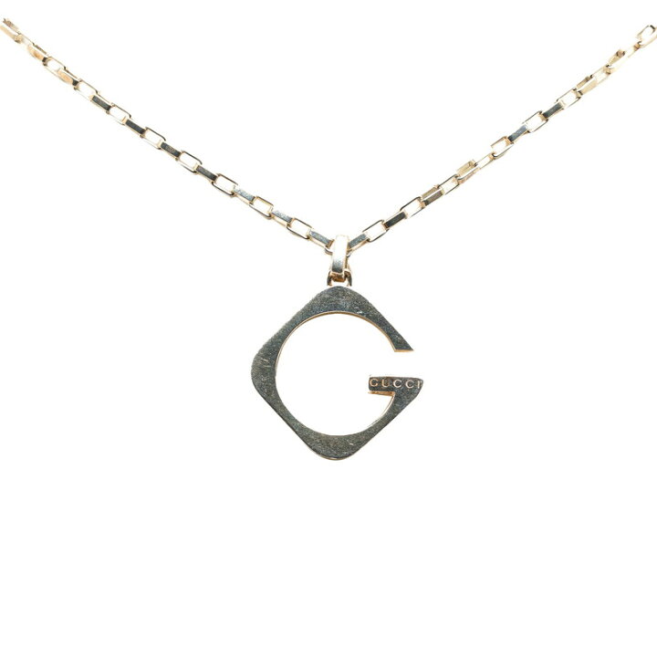 楽天市場】グッチ スクエア G ペンダント ネックレス 233965 SV925 