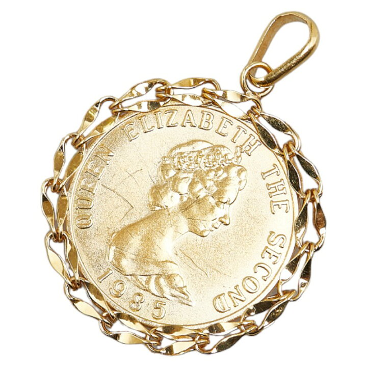楽天市場】K18YG イエローゴールド エリザベス2世リバティコイン 金貨  