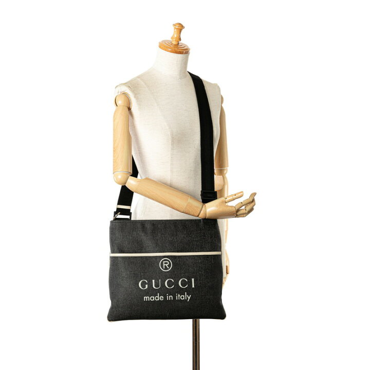 楽天市場】グッチ ロゴ 斜め掛け ショルダーバッグ 162904 ブラック  