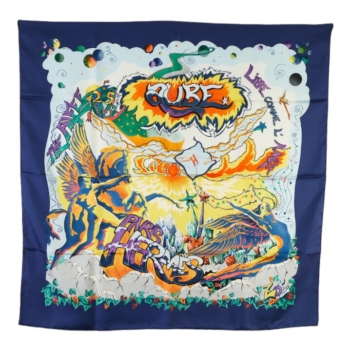 エルメス 長め カレ90 THE ALFEE AUBE LIBRE COMME L