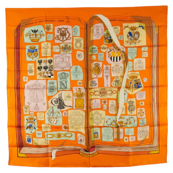 楽天市場】エルメス カレ90 CHIFFRES ET MONOGRAMMES-ANNEE 1886 図面 