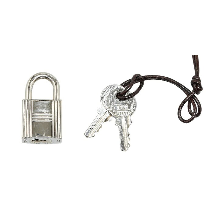 HERMES エルメス 鍵セット カデナ メタル シルバー【中古】 ユニ  