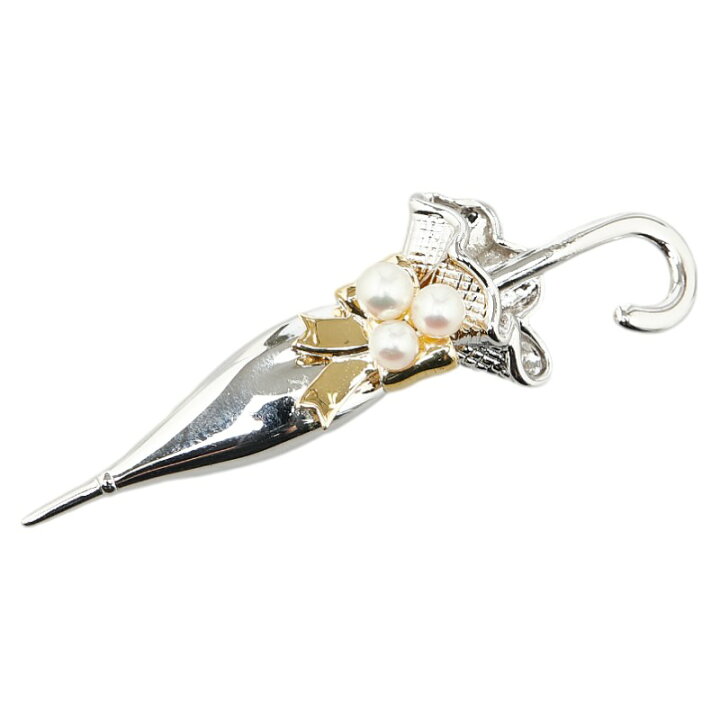 楽天市場】ミキモト K18YG イエローゴールド シルバー アコヤパール3.5  