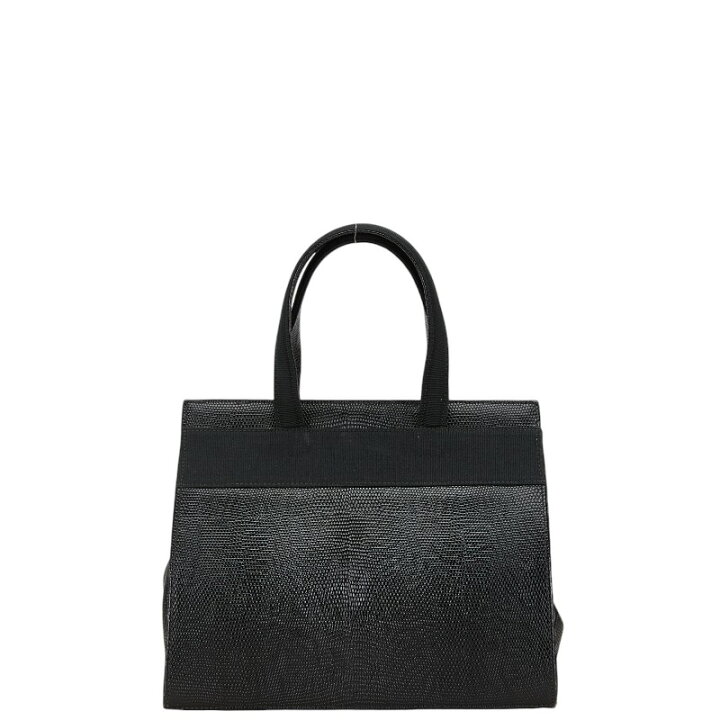 サルヴァトーレフェラガモ ヴァラ クロコ型押し トートバッグ  